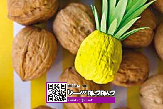 هنرنمایی با پوست گردو [+عکس]