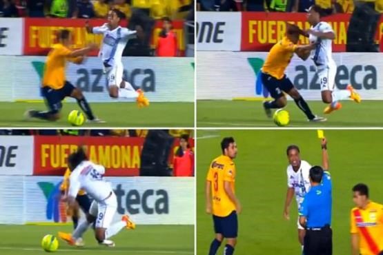 تلاش مرد سال سابق فوتبال جهان برای فریب داور +[مجموعه عکس]