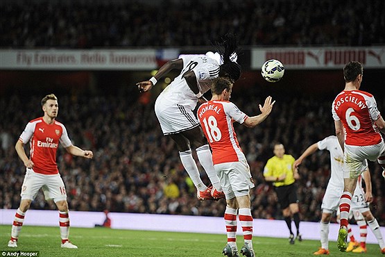 شکست تلخ توپچی ها در لندن +[مجموعه عکس]