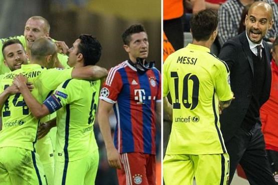 بایرن برد، بارسلونا به فینال رسید +[مجموعه عکس]