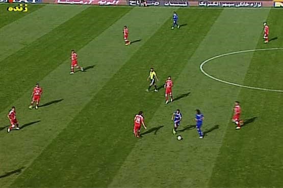 تساوی بدون گل سرخابی ها در پایان نیمه نخست