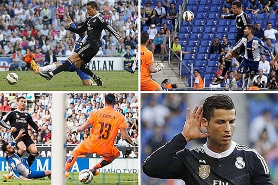 هت تریک غم انگیز کریستیانو رونالدو +[مجموعه عکس]