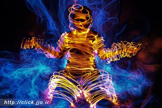 تصاویری خیره‌کننده به لطف حالت Light painting در هواوی P8