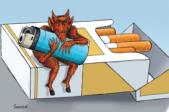 مرگ سیاه در دل دود سفید