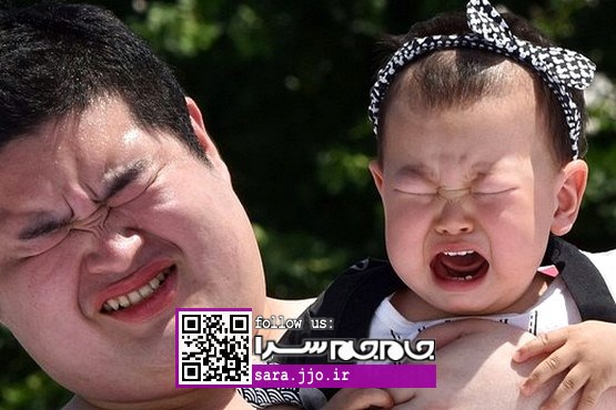 یک مسابقه جالب در ژاپن: به گریه انداختن کودکان! [+عکس]