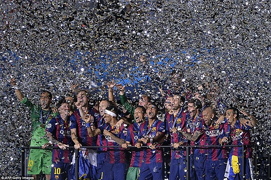 بارسلونا در اروپا هم تاجگذاری کرد +[مجموعه عکس]