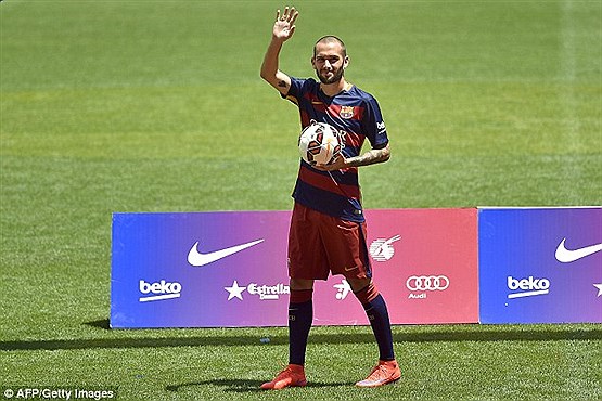 رونمایی از ستاره جدید بارسلونا +[مجموعه عکس]