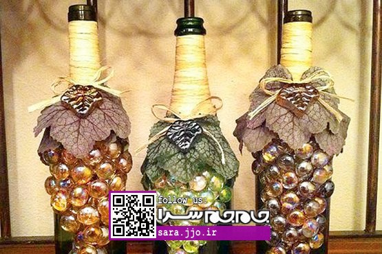 استفاده هنرمندانه از بطری‌های شیشه‌ای خالی [+عکس]