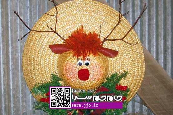 هنرنمایی با کلاه‌های حصیری کهنه [+عکس]