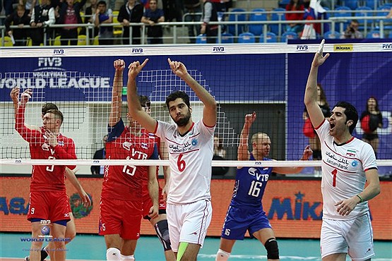 پیروزی شگفت انگیز ایران مقابل روسیه +[مجموعه عکس]