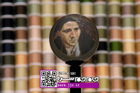 تابلوهای خلاقانه یک هنرمند با قرقره‌های نخ رنگی [عکس]