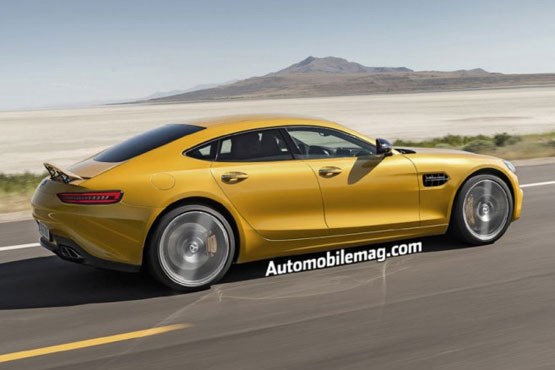 مرسدس در تدارک سدان AMG GT4 + عکس