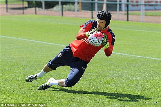 اسطوره چلسی در تمرینات آرسنال +[مجموعه عکس]