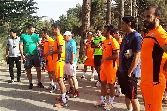 بازگشت علی دایی به فوتبال +[مجموعه عکس]