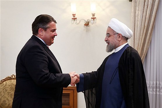دیدار قائم مقام صدر اعظم آلمان با رئیس جمهور
