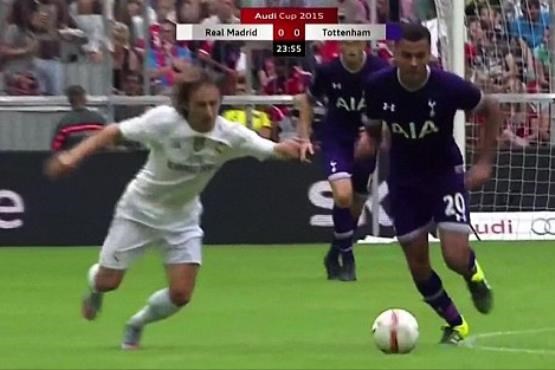 وقتی ستاره رئال مادرید لایی می خورد +[مجموعه عکس]