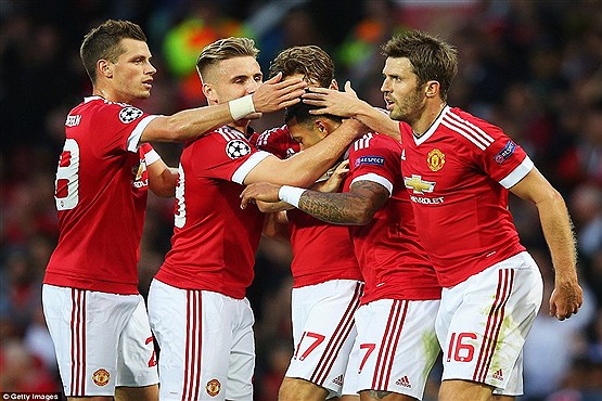 منچستریونایتد در اولدترافورد بروژ را برد +[مجموعه عکس]