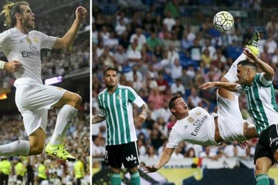 توفان رئال مادرید با بیل، بنزما و خامس +[مجموعه عکس]