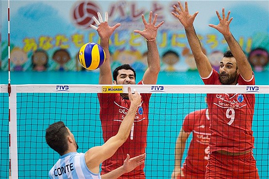 شکست والیبالیست های ایرانی مقابل آرژانتین +[مجموعه عکس]