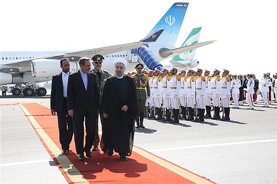 بازگشت روحانی به تهران