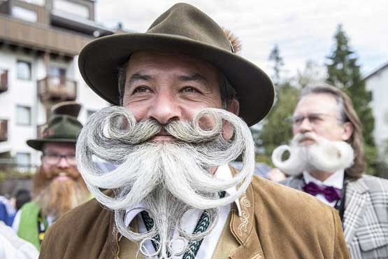 جام جهانی ریش و سبیل  + عکس