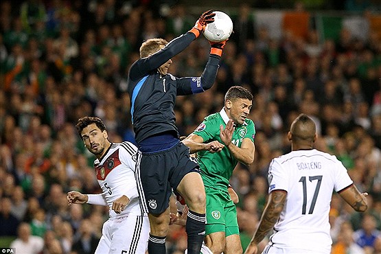 شکست عجیب آلمان مقابل ایرلند +[مجموعه عکس]