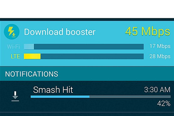افزایش سرعت دانلود در گلکسی اس6