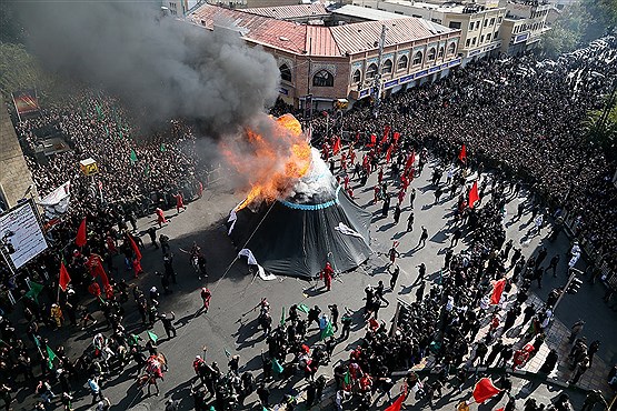 مراسم خیمه سوزان در تهران