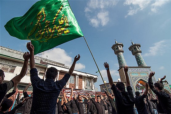 عزاداری عاشورای حسینی در آستانه اشرفیه‎