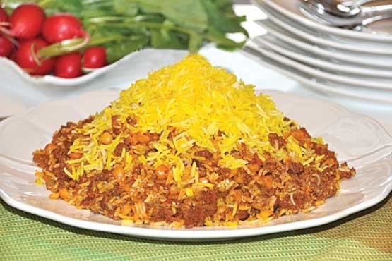 طرز تهیه قیمه‌پلو مخلوط