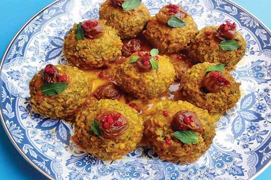 طرز تهیه کوفته برنجی‌خرمایی