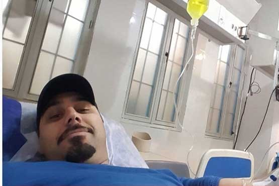 آلودگی هوا، خواننده معروف را به درمانگاه فرستاد! + عکس