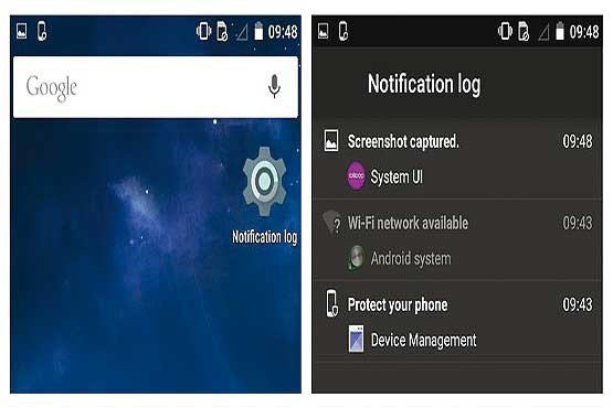 بازیابی هشدارهای نوار اطلاع‌رسانی اندروید