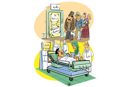 دست‌ شهرستانی‌ها به تجهیزات پزشکی‌ نمی‌رسد