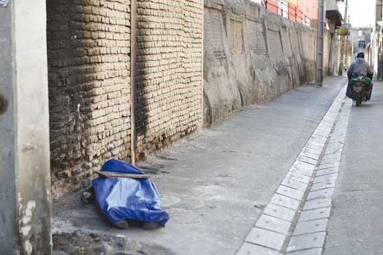 مرگ، کارتن‌خواب‌ها را رها نمی‌کند