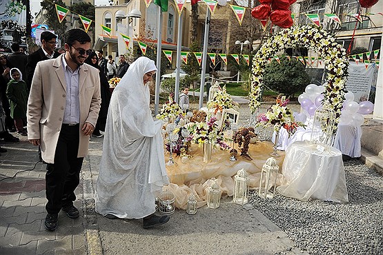 جشن ازدواج دانشجویی در دانشگاه امیرکبیر