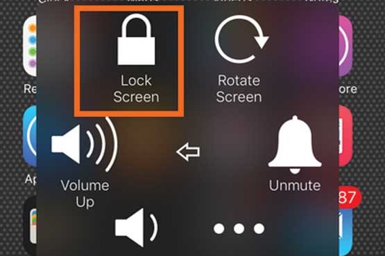 خاموش و روشن کردن آیفون بدون کلید پاور