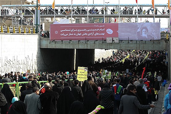 راهپیمایی 22 بهمن در تهران