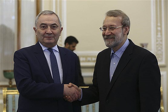 دیدار وزیر امور خارجه رومانی با لاریجانی