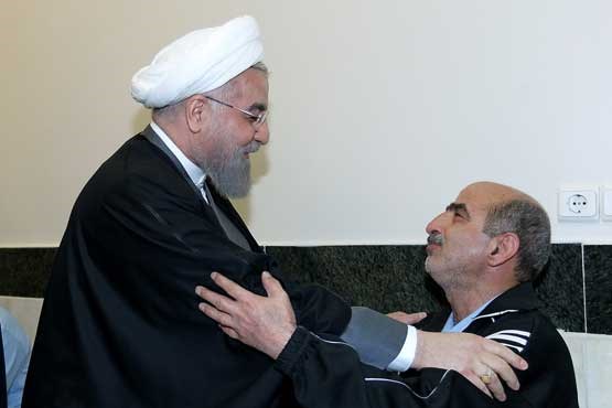 اقتصاد مقاومتی مسیر برنامه های اقتصادی دولت است / دیدار و عیادت از جانبازان وظیفه دولتمردان است