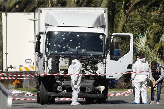 مظنون دستگیر شده در حادثه نیس مجرم شناخته شد