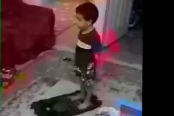 عشق نماز خواندن کودک
