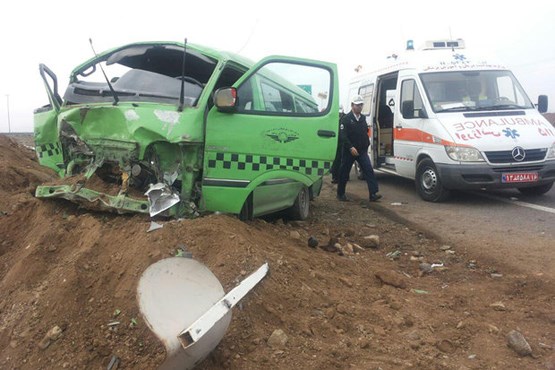 «ون» با 16 مسافر واژگون شد