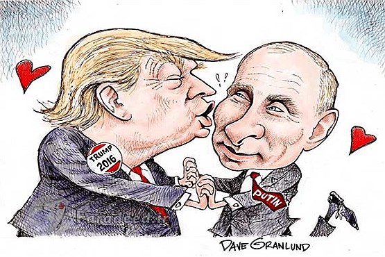 "دونالد"، تک دلِ "ولادیمیر"؟!