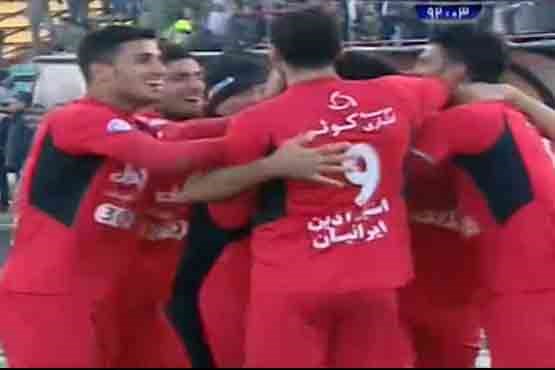 خلاصه بازی پدیده 1-2 پرسپولیس