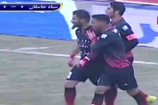 خلاصه بازی سیاه جامگان 1-0 ماشین سازی