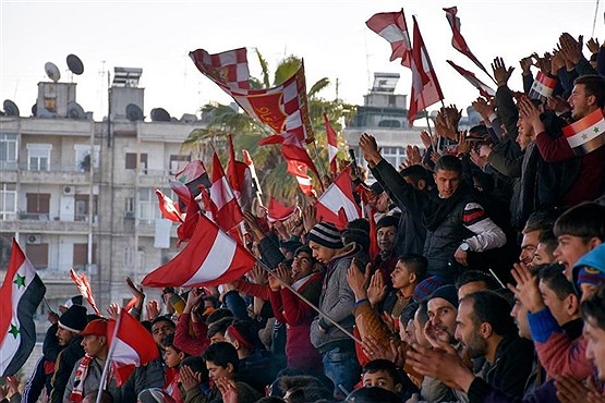 بازگشت فوتبال به حلب/عشق به فوتبال دوباره زنده شد+عکس