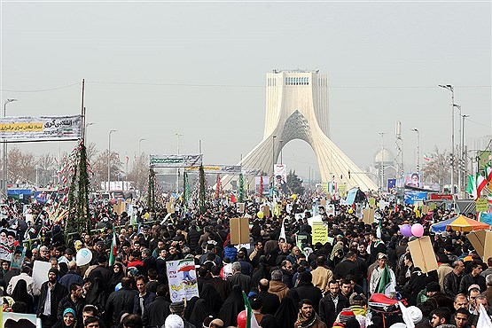 راهپیمایی 22 بهمن در تهران