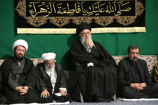 محسن رضایی در مراسم سوگواری ام ابیها (س) +عکس