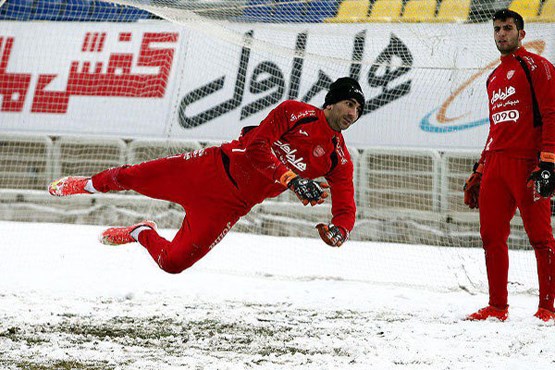 علیرضا بیرانوند تا سال 1400 با پرسپولیس تمدید کرد (عکس)